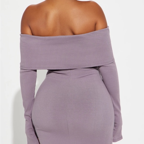 Fashion Nova bark brown Vivianna snatched mini dress - Picture 2 of 2